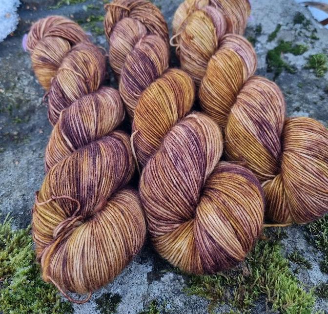 Merino Singles - Crème brûlée gradient #4